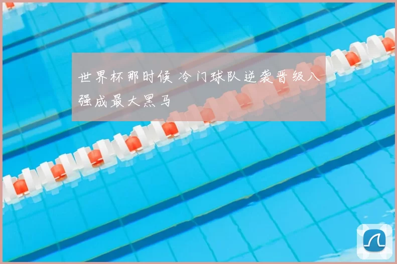 世界杯那时候 冷门球队逆袭晋级八强成最大黑马